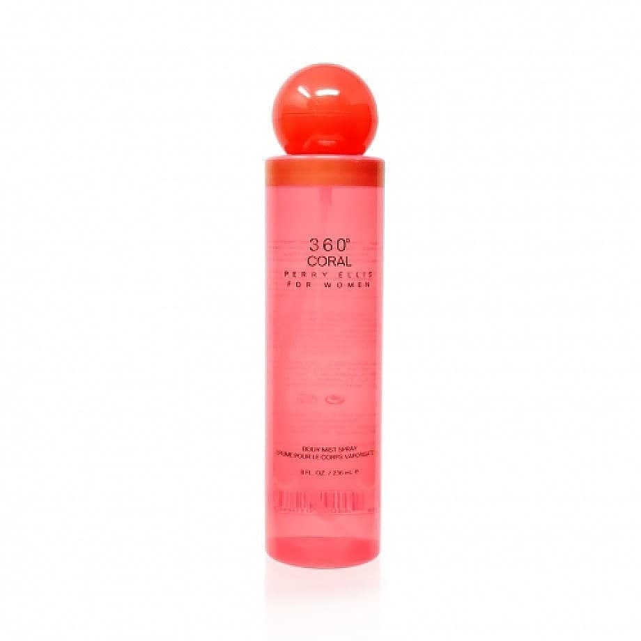  Perry Ellis 360° Coral Body Mist, 8 Ounce : Beauty & Personal  Care